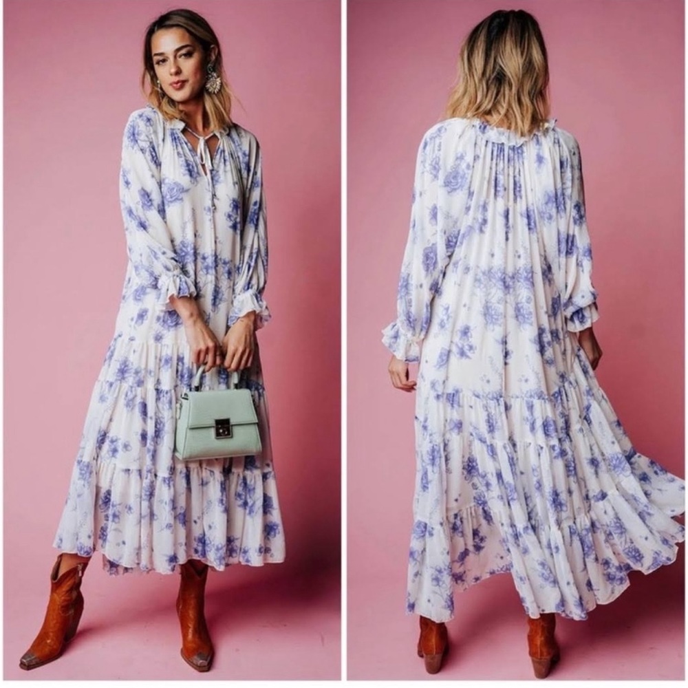 Free People Feeling Groovy Maxi dress